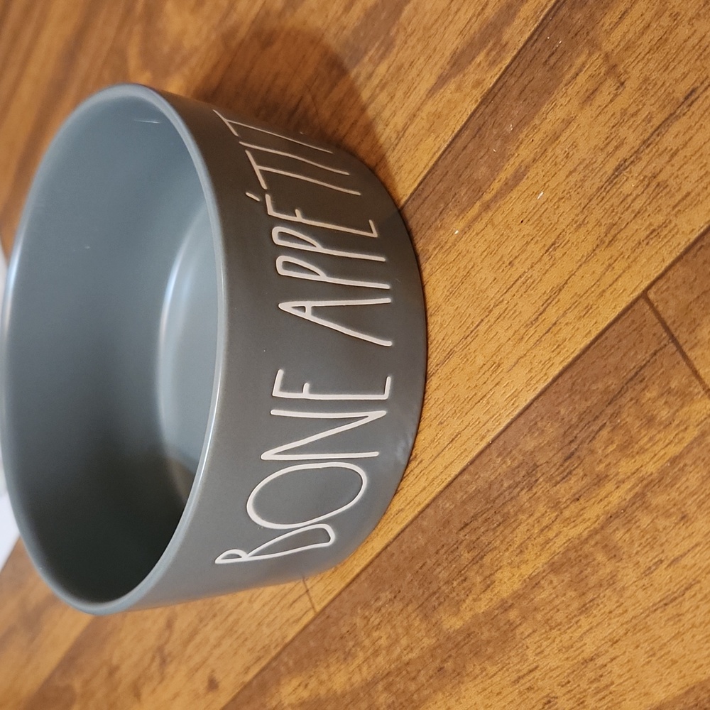 Rae Dunn dog bowl